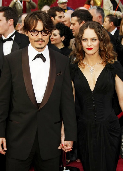 Johnny Depp And Vanessa Paradis