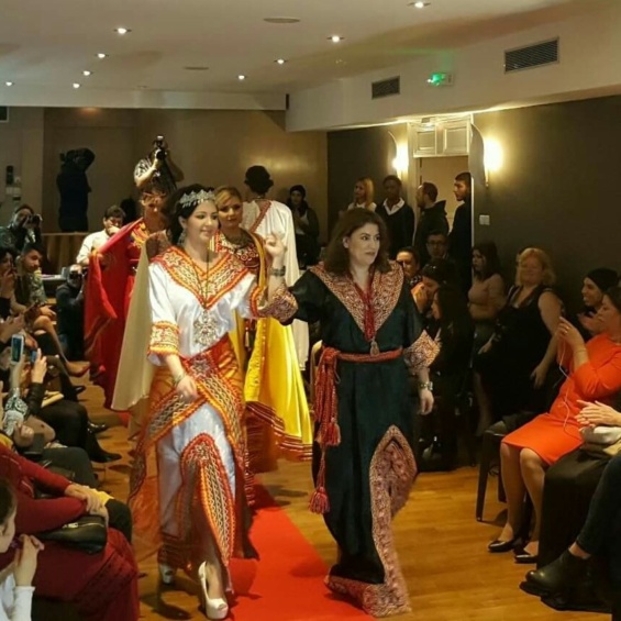 Berbère Création  au Alger Fashion Week a Château de Montchat